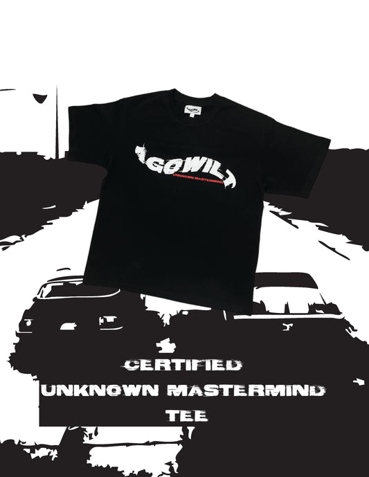 Unisex Certified Unknown Mastermind Tee white/red